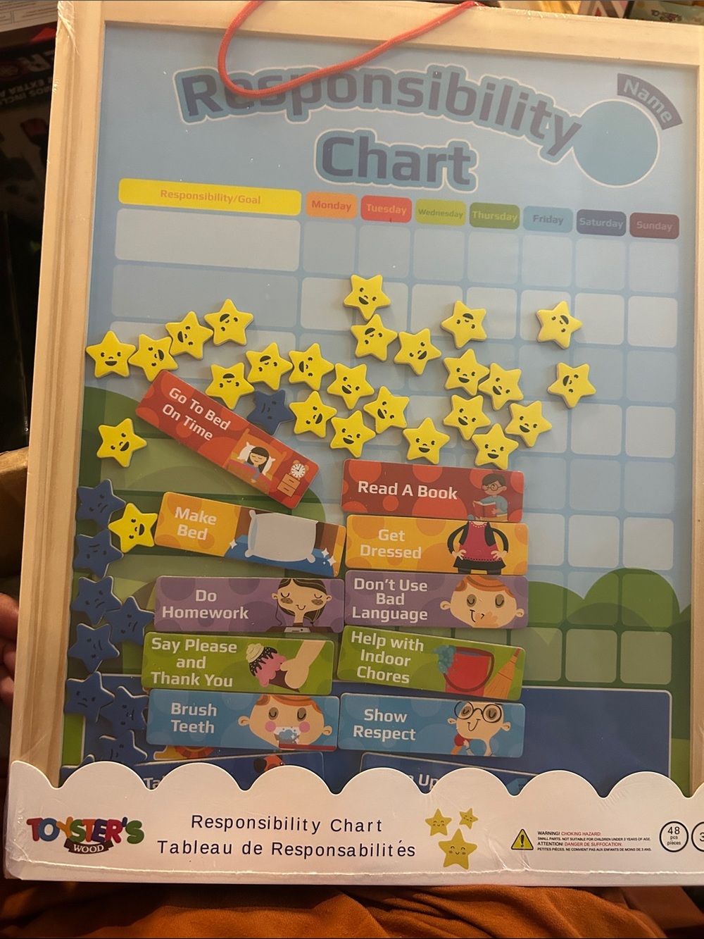 kids responsibility chart